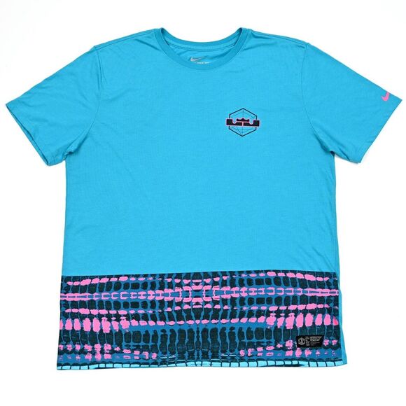 Nike Other - Nike Lebron James Retro South Beach Championship Graphic T-Shirt Dri Fit XL